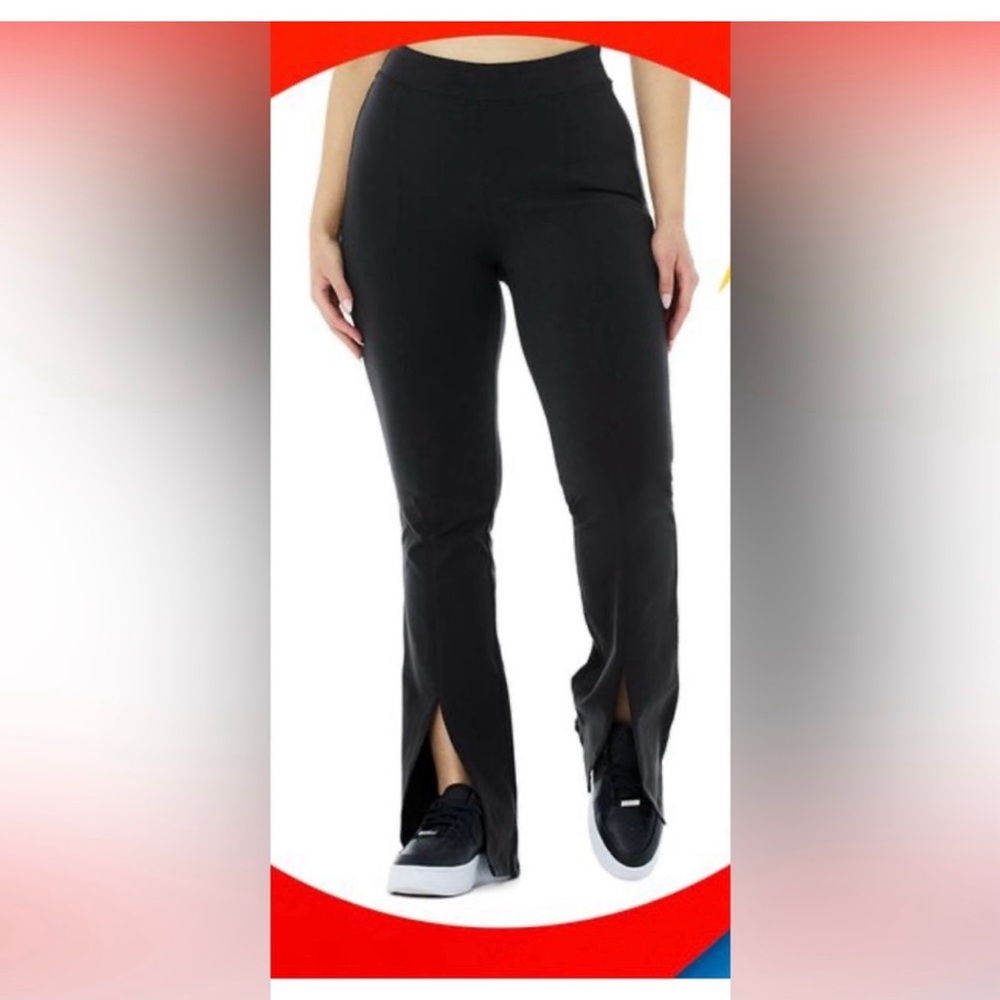Alo‎ yoga high waist flare pant - open front